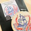 Release the Kraken Embroidery Kit Kit Hook, Line & Tinker