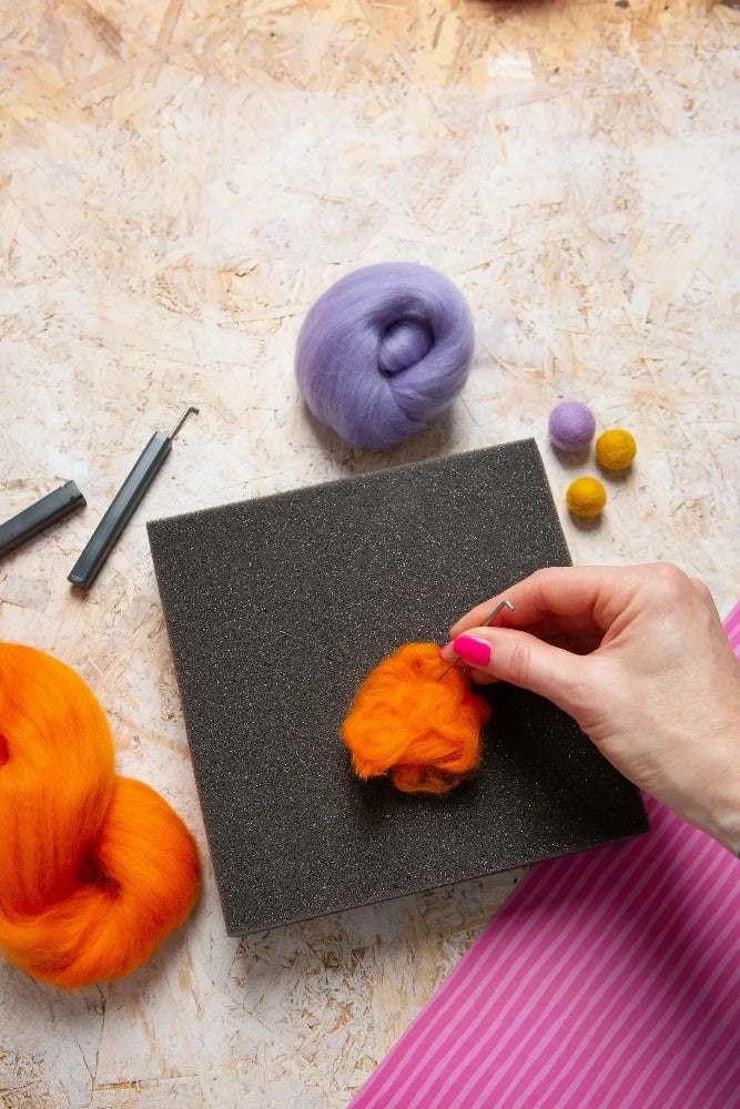 7 x 7 inch Needle Felting Foam Block Tools Hawthorn Handmade