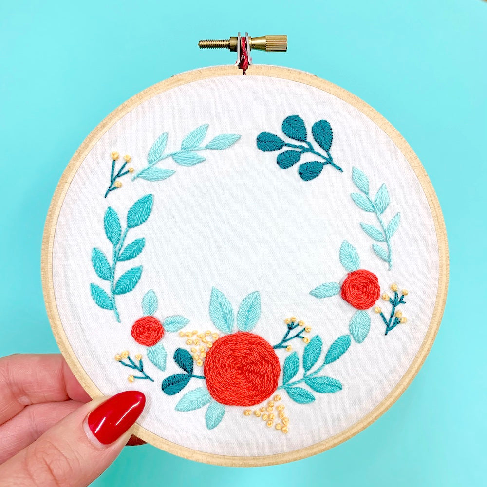 VIRTUAL WORKSHOP: Floral Embroidery