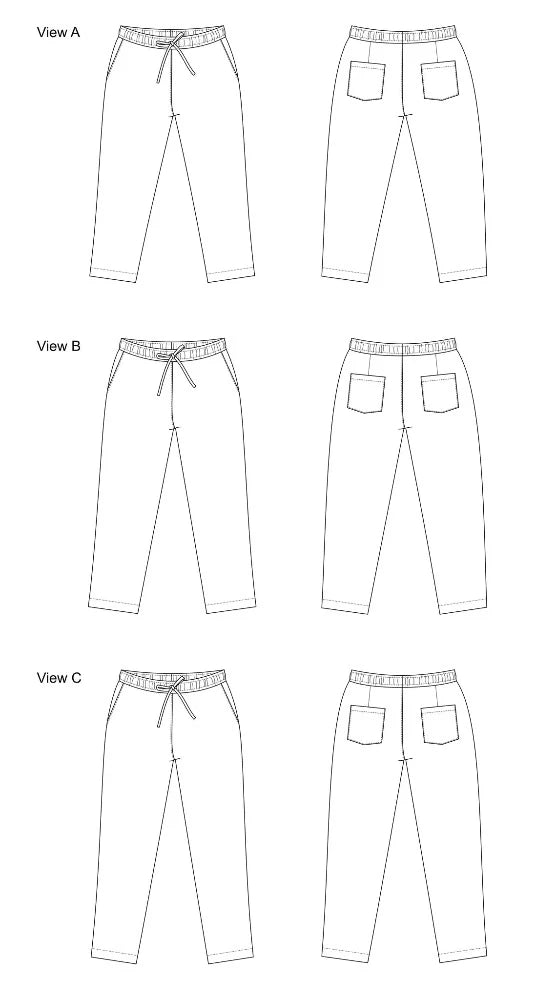 GREENPOINT WORKSHOP: Intro to Garment Sewing -  Freemantle Pants (Weekend)