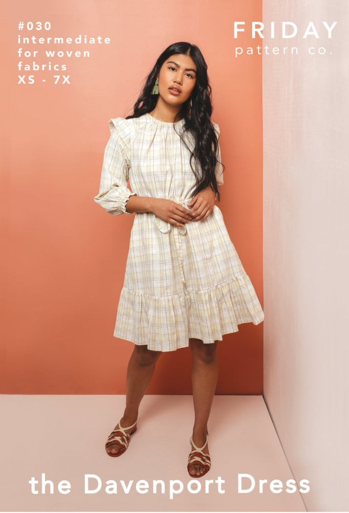 VIRTUAL WORKSHOP: Sew a Davenport Dress Past Workshop Brooklyn Craft Company