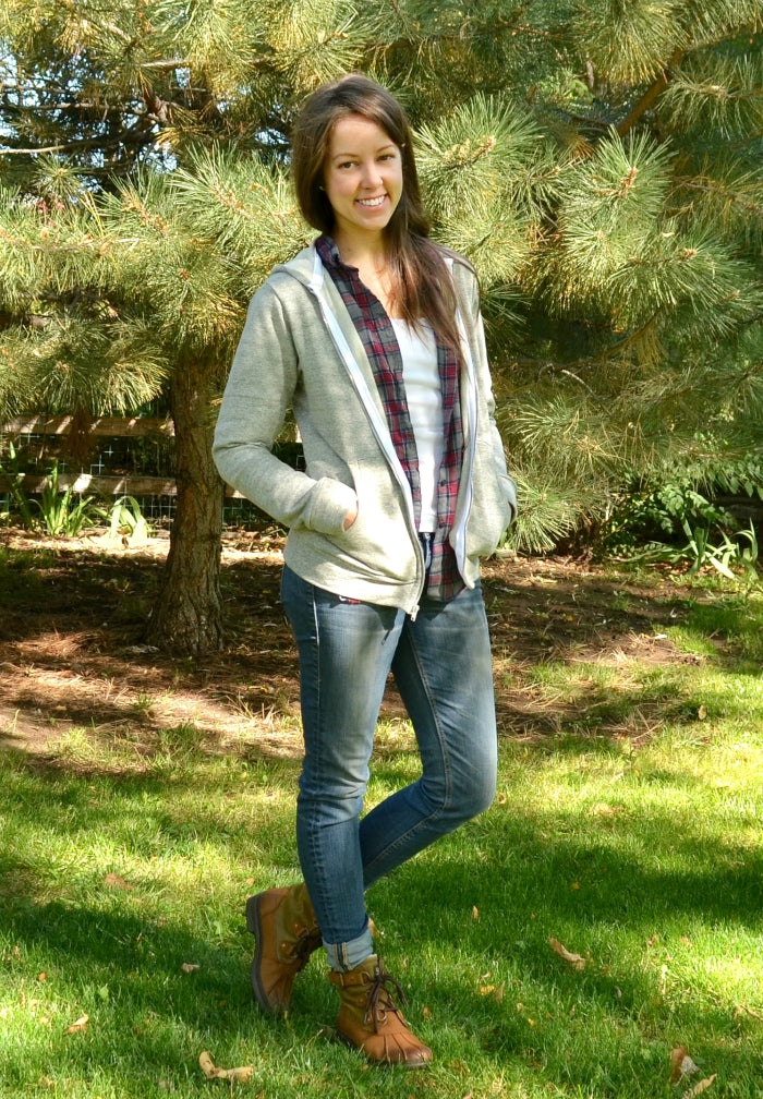 VIRTUAL WORKSHOP: Sew a Zip-Up Halifax Hoodie Past Workshop Brooklyn Craft Company