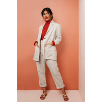 VIRTUAL 5-WEEK SEWING COURSE: Heather Blazer + Chandler Pants Past Workshop Brooklyn Craft Company