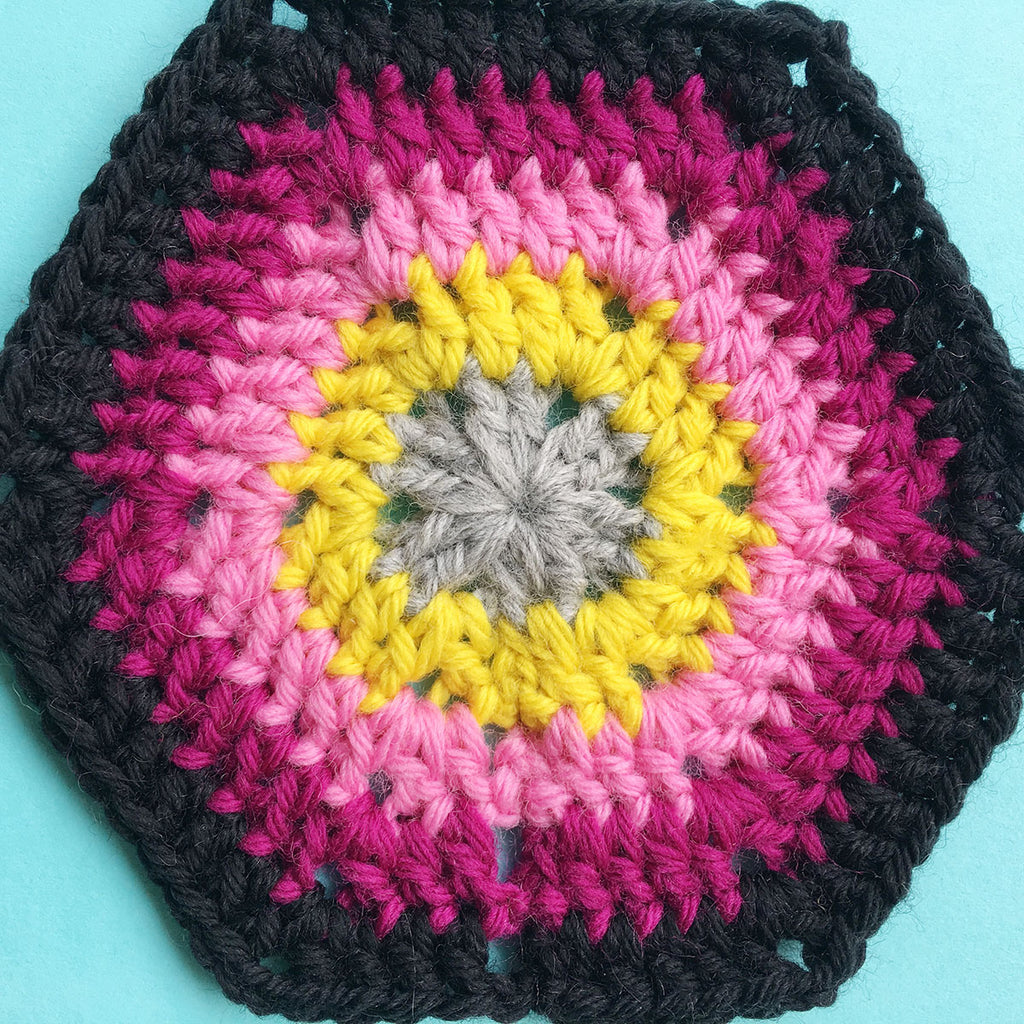 Crochet Hexagon Motifs