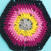 VIRTUAL WORKSHOP: Crochet Hexagon Motifs Past Workshop Brooklyn Craft Company