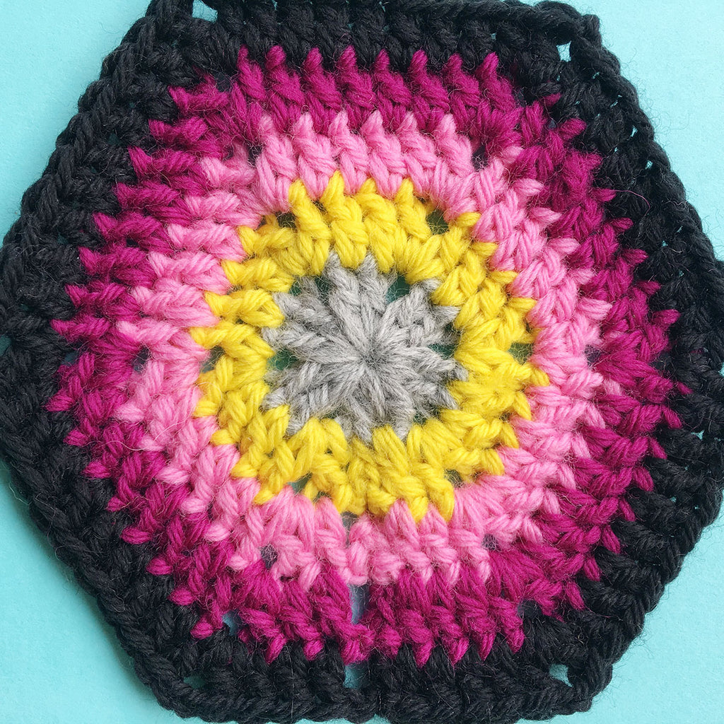 VIRTUAL WORKSHOP: Crochet Hexagon Motifs
