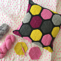 VIRTUAL WORKSHOP: Crochet Hexagon Motifs Past Workshop Brooklyn Craft Company