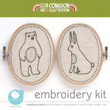Critters Embroidery Kit
