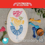 Birds Embroidery Kit