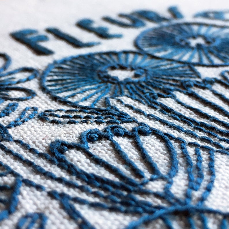 Fleurs Embroidery Kit