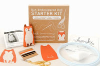 DIY Embroidered Doll Starter Kit - Elephant Kit Kiriki Press