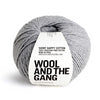 Shiny Happy Cotton Yarn Wool and the Gang Jog Grey Cotton