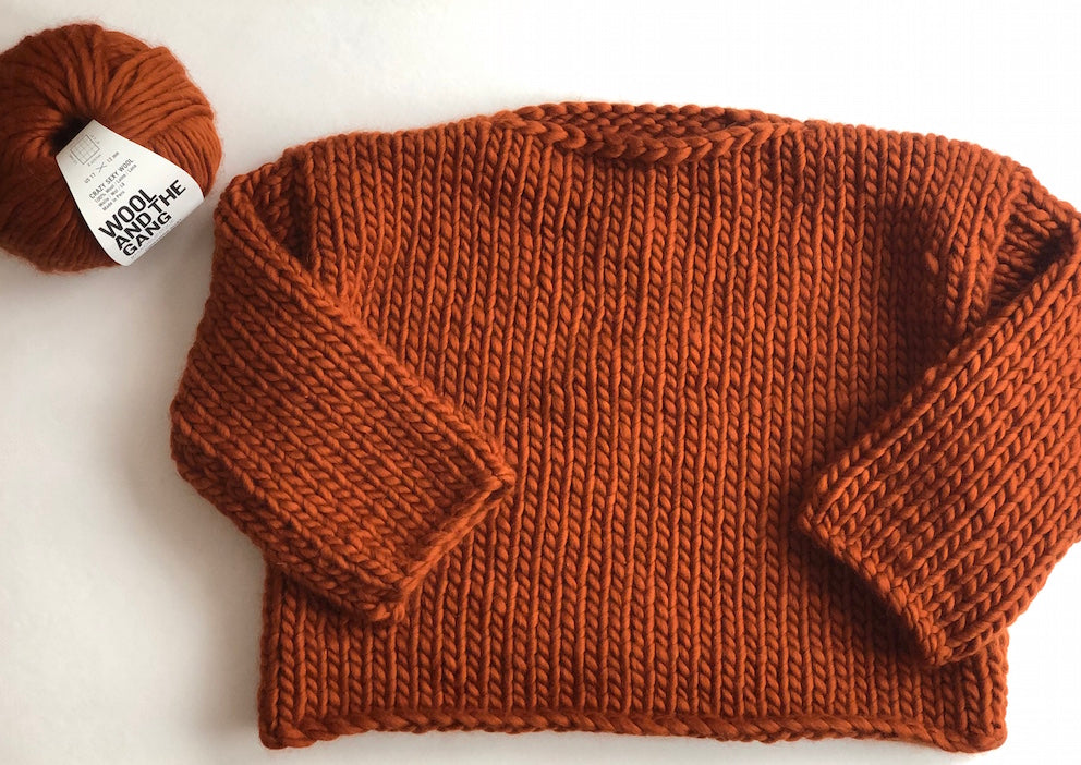 VIRTUAL WORKSHOP: Knit a Chunky Sweater Past Workshop Brooklyn Craft Company