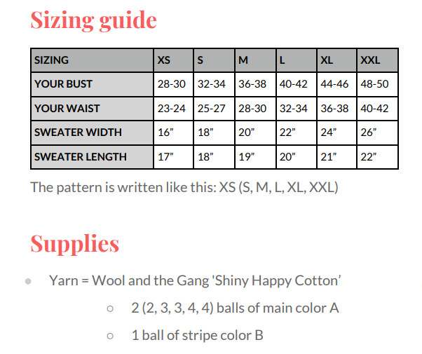 Knit a Striped Summer Top Workshop Brooklyn Craft Company