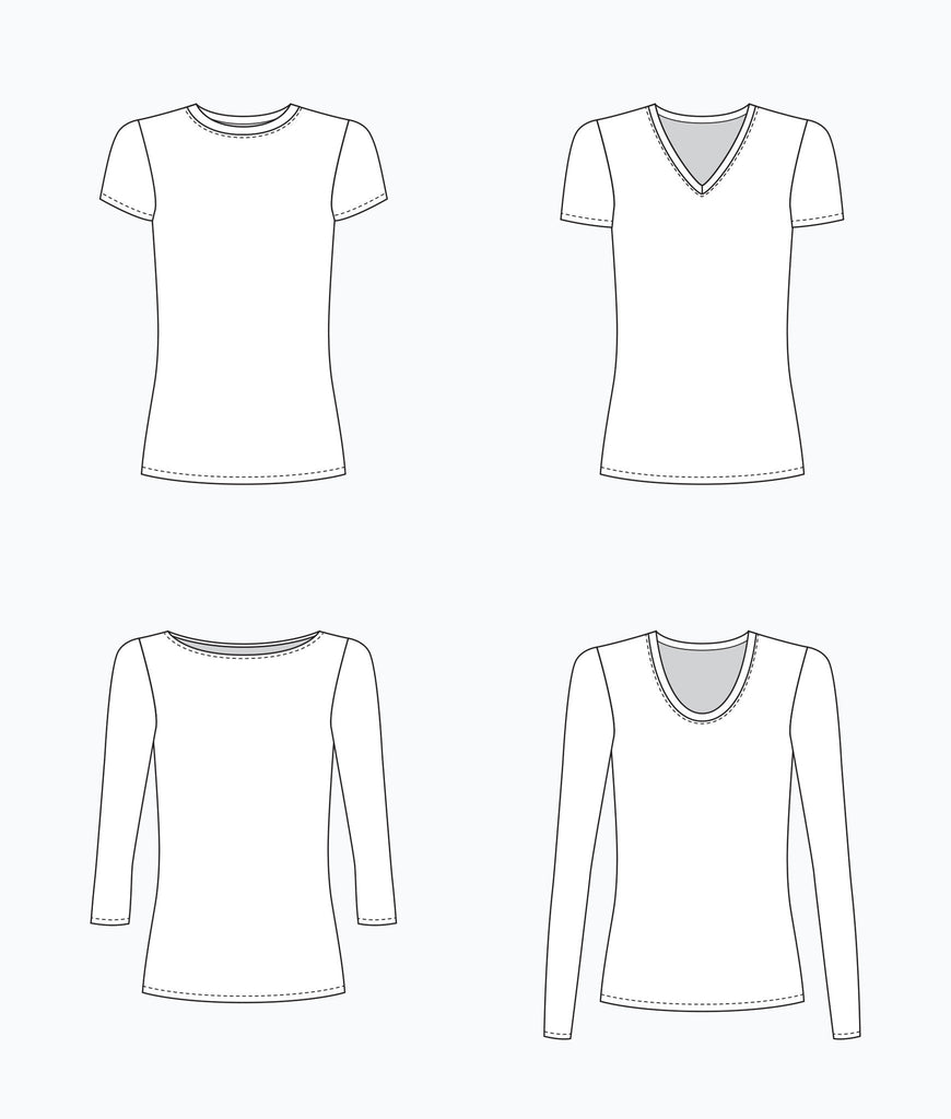 Lark Tee Pattern Pattern Grainline Studio