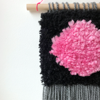 Latch Hook Wall Hanging Past Workshop Brooklyn Craft Company