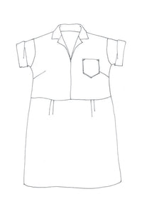 Factory Dress Pattern UK 8-18 Pattern Merchant & Mills