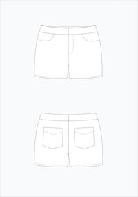 Maritime Shorts Pattern Pattern Grainline Studio