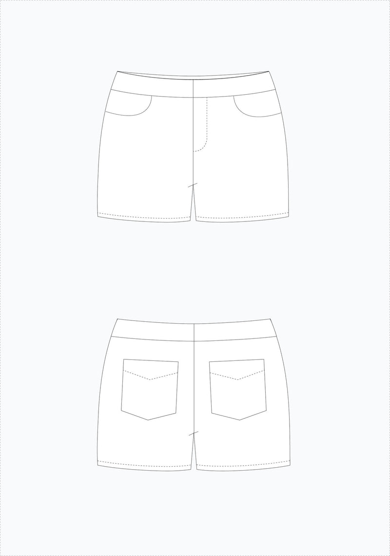 Maritime Shorts Pattern Pattern Grainline Studio