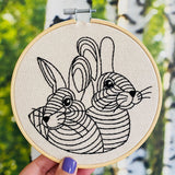 Rabbit Rabbit Embroidery Kit