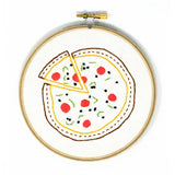 Pizza Embroidery Kit