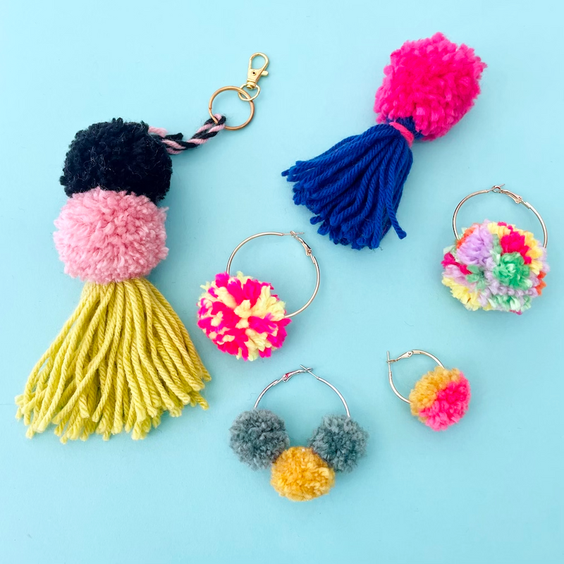 CRAFTY HOUR: Pom Poms & Tassels Past Workshop Brooklyn Craft Company