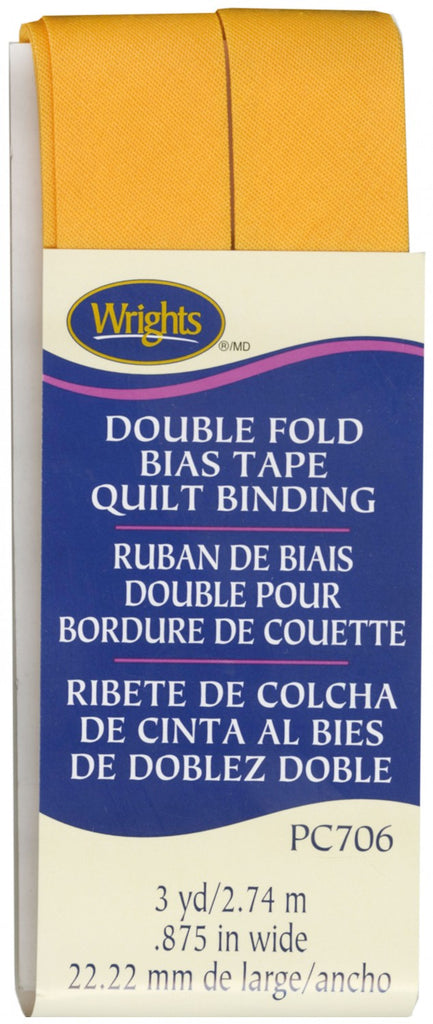 Double Fold Quilt Binding - Marigold
