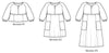 Romey Gathered Dress & Top Pattern (Sizes 16 - 34) Pattern Sew House Seven