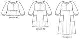 Romey Gathered Dress & Top Pattern (Sizes 16 - 34)