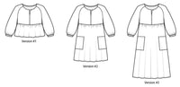 Romey Gathered Dress & Top Pattern (Sizes 00 - 20) Pattern Sew House Seven