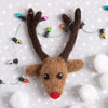 Rudolph Brooch Felting Kit Kit Hawthorn Handmade