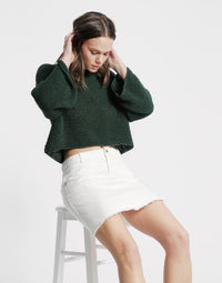 Wool & the Gang Love Thing Sweater Knitting Pattern Pattern Wool and the Gang