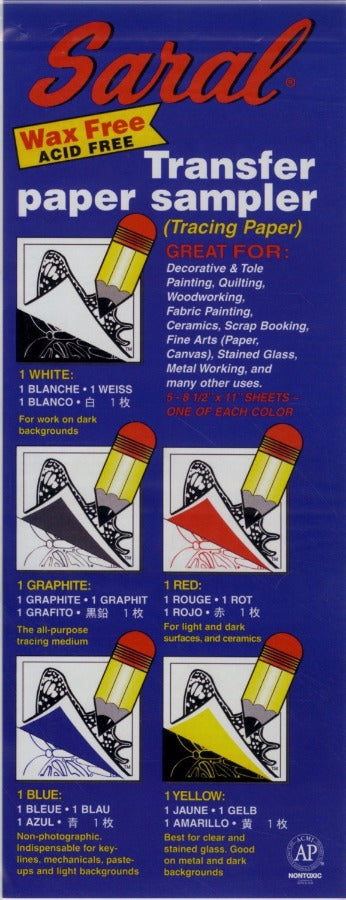 Saral Transfer Paper - 5 color pack Notions Dritz