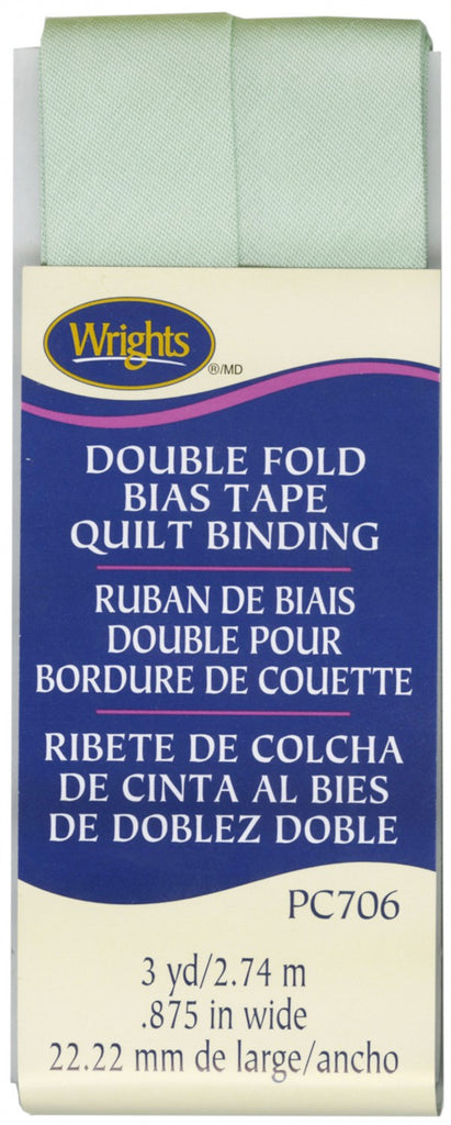 Double Fold Quilt Binding - Seafoam