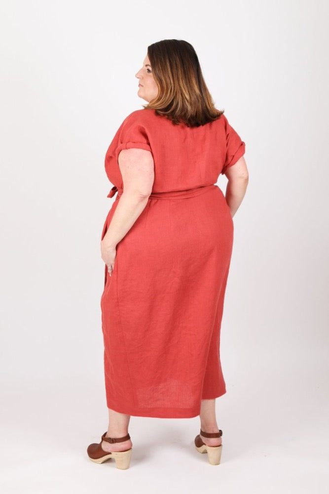 Wildwood Wrap Dress Pattern (Sizes 18-34) Pattern Sew House Seven