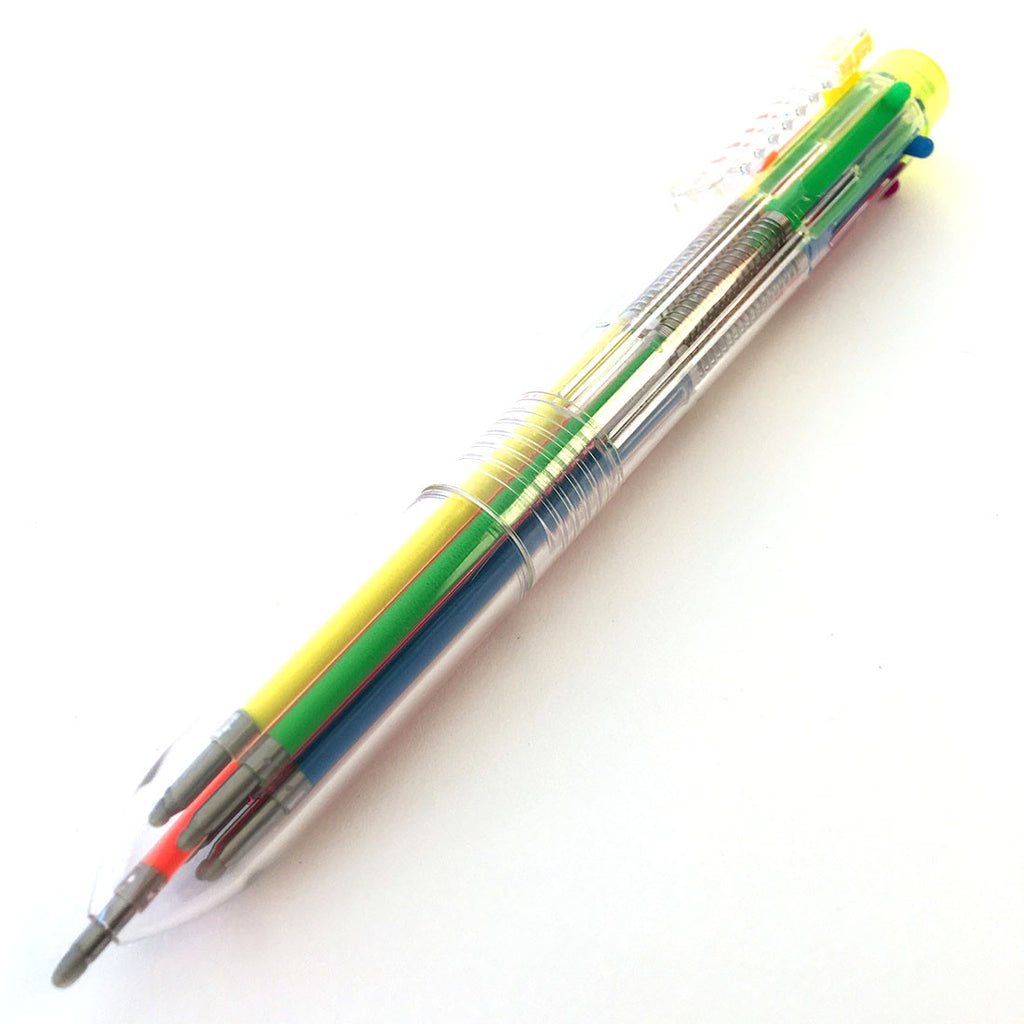 6 Neon Gel Pens — Boing! Toy Shop
