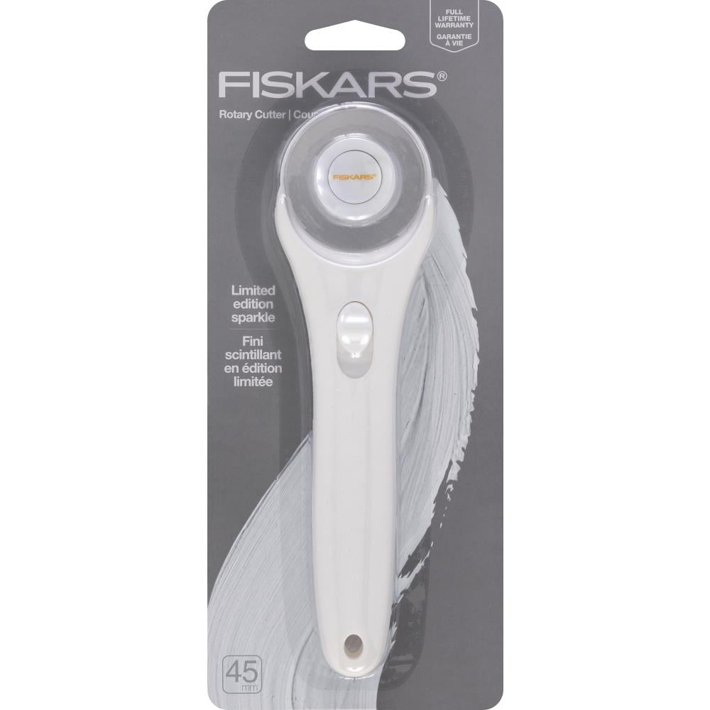 Fiskars 45mm Glitter Rotary Cutter : Sewing Parts Online