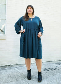 Romey Gathered Dress & Top Pattern (Sizes 16 - 34) Pattern Sew House Seven