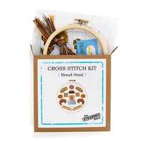 Bread Head Cross Stitch Kit Kit The Stranded Stitch