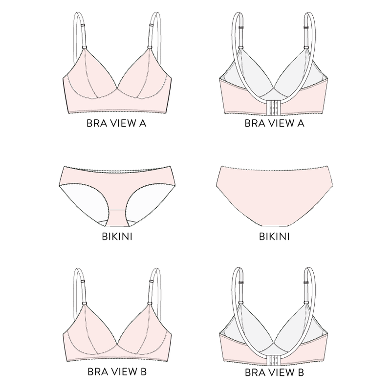 VIRTUAL WORKSHOP: Sew a Watson Bra Past Workshop Brooklyn Craft Company