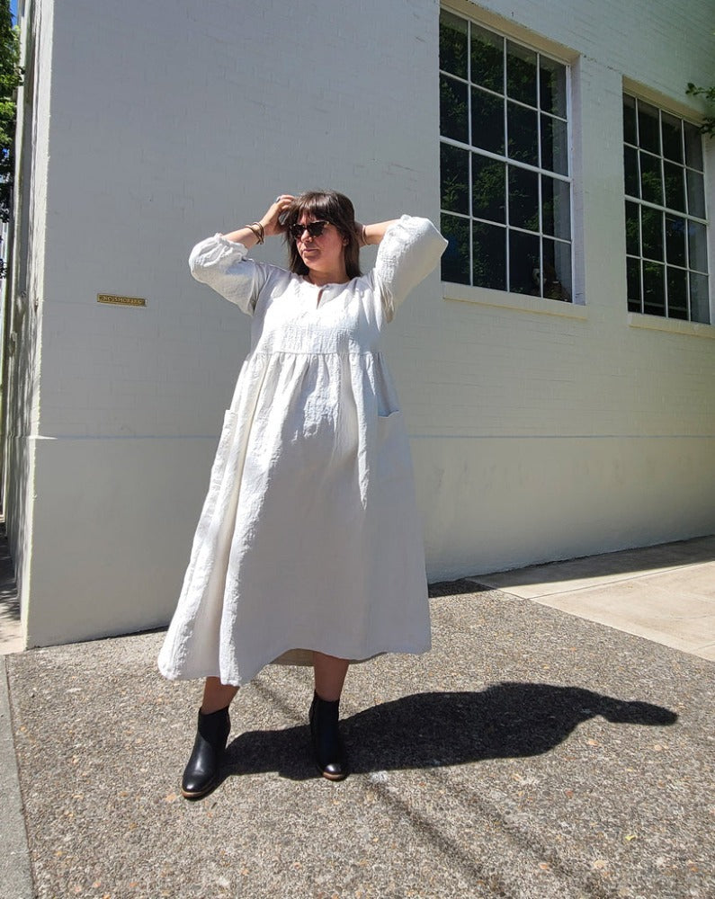 Romey Gathered Dress & Top Pattern (Sizes 16 - 34) Pattern Sew House Seven