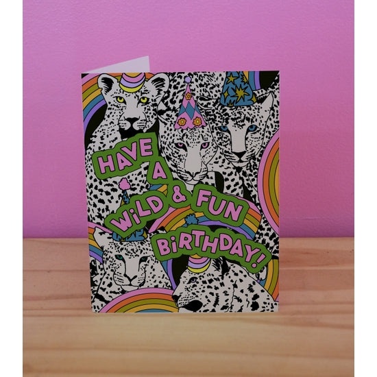 Wild And Fun Birthday Card