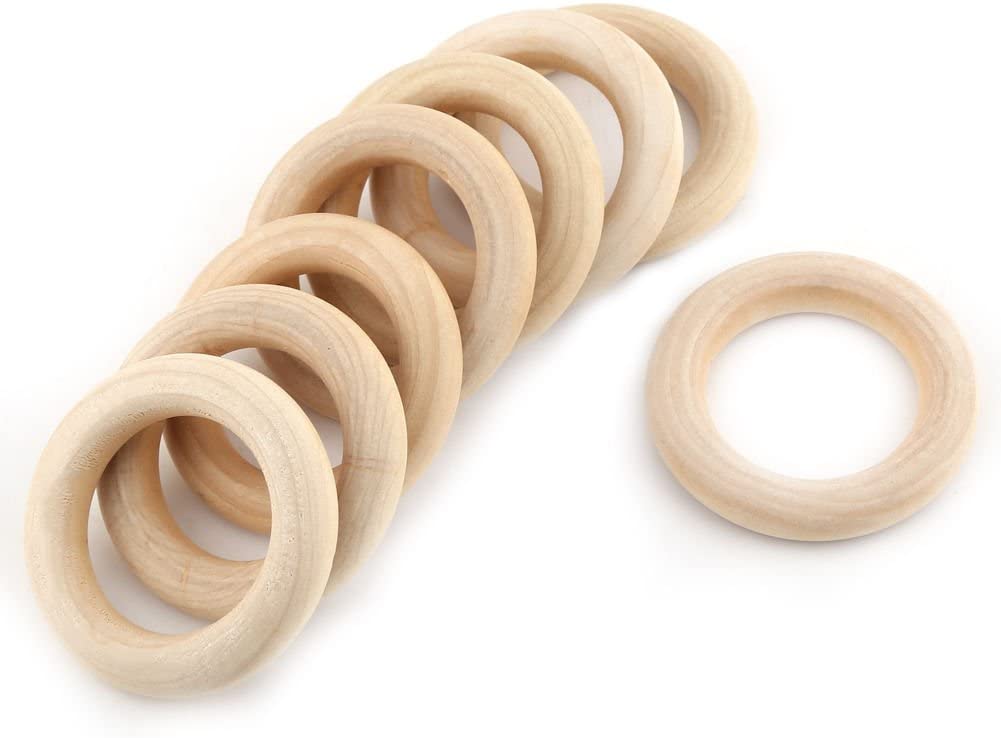 Wood Macramé Ring - 2.25 in – Brooklyn Craft Company