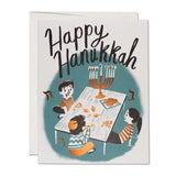 Family Hanukkah Card
