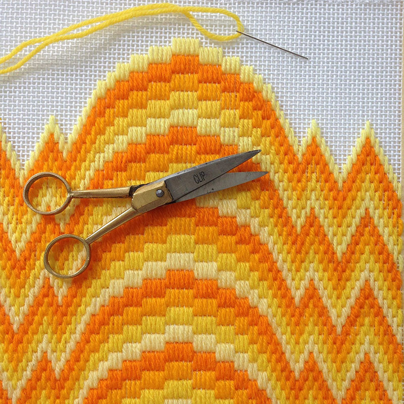 Bargello Needlepoint Past Workshop Brooklyn Craft Company