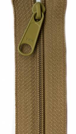 22" Designer Accents Ziplon Zipper Zipper YKK Bronze Glow