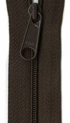 22" Designer Accents Ziplon Zipper Zipper YKK Sable