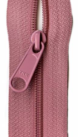 22" Designer Accents Ziplon Zipper Zipper YKK Victorian Rose